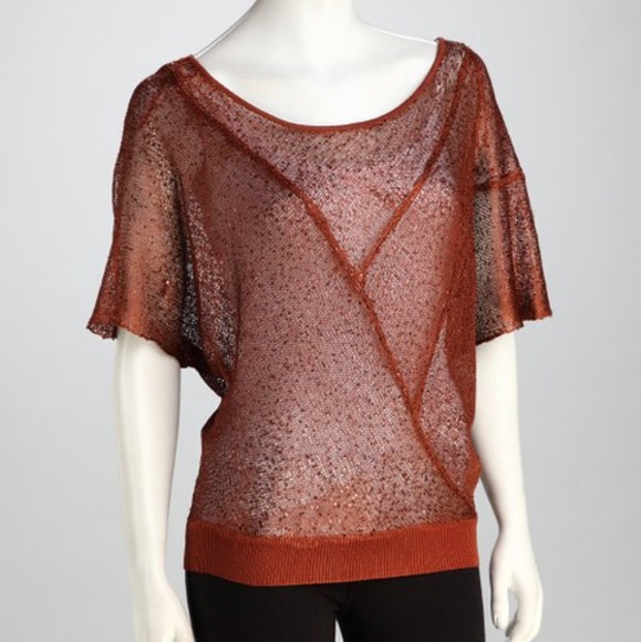 Matty M Tops - Sequined Top by Matty M, Size S, Style Q0820-Z68